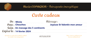 Carte cadeau